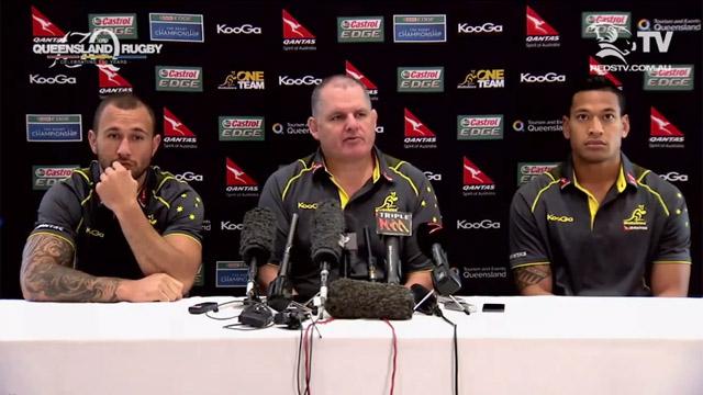 Wallabies press conference