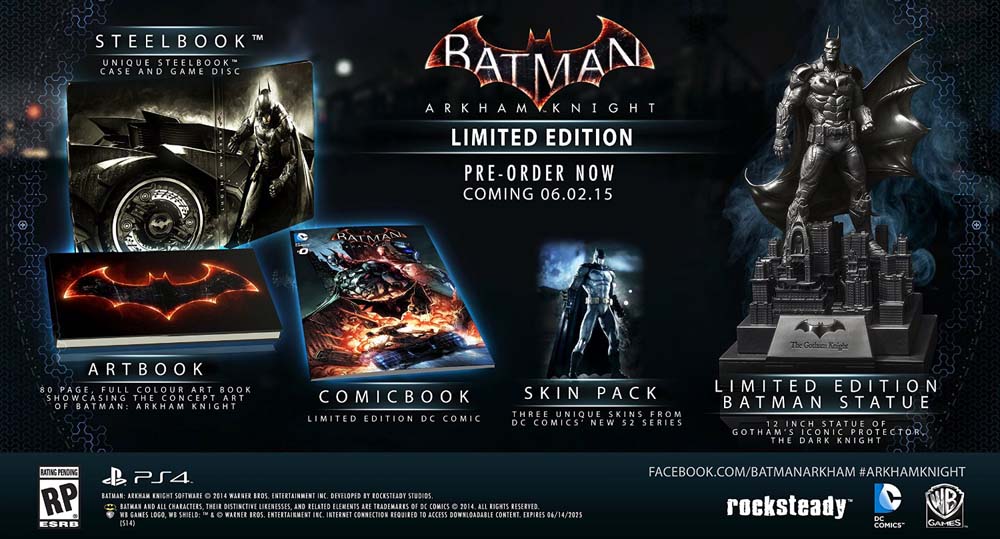 Batman Arkham Knight Limited Edition