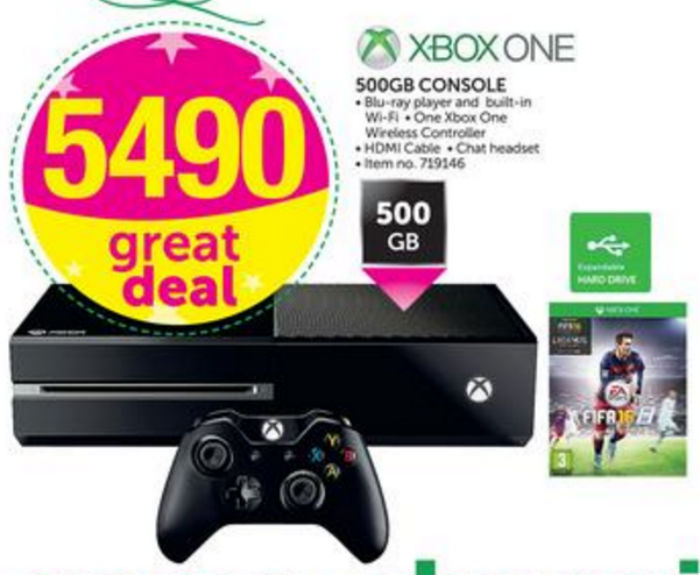 Xbox One FIFA 16 bundle Game