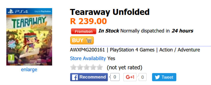 Tearaway special Animeworx