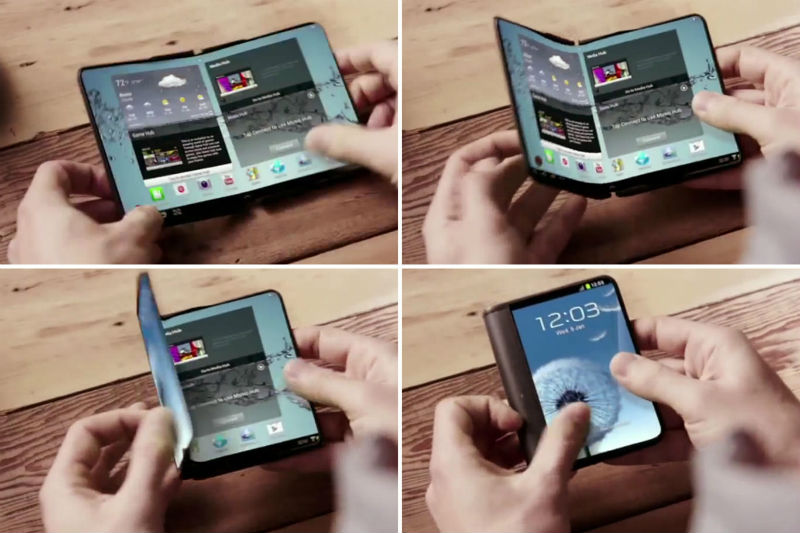 Foldable phone