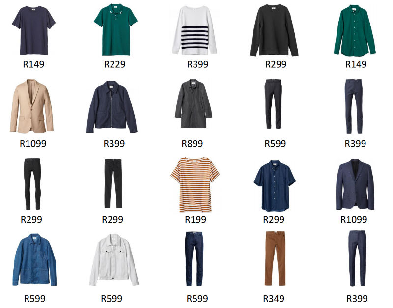 HM David Beckham Modern Collections prices