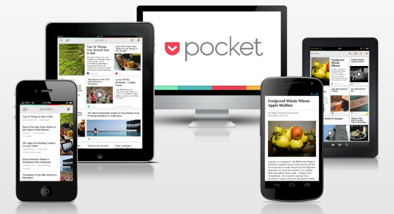 Pocket app mobile