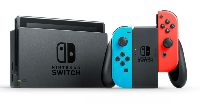 Nintendo Switch console header