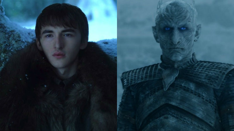 The Night King Bran face