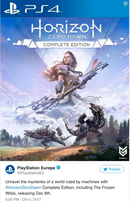 Horizon Zero Dawn Complete Edition