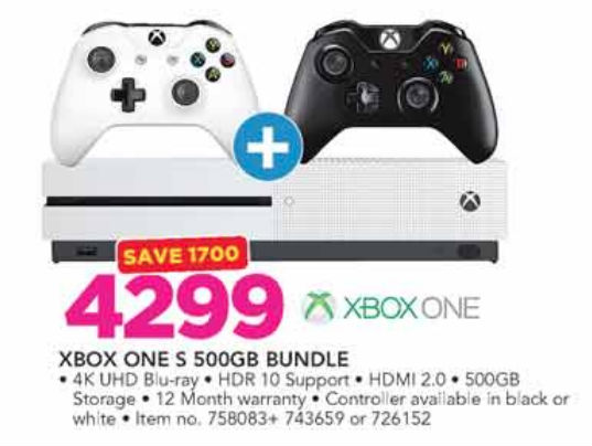 Xbox One S game special