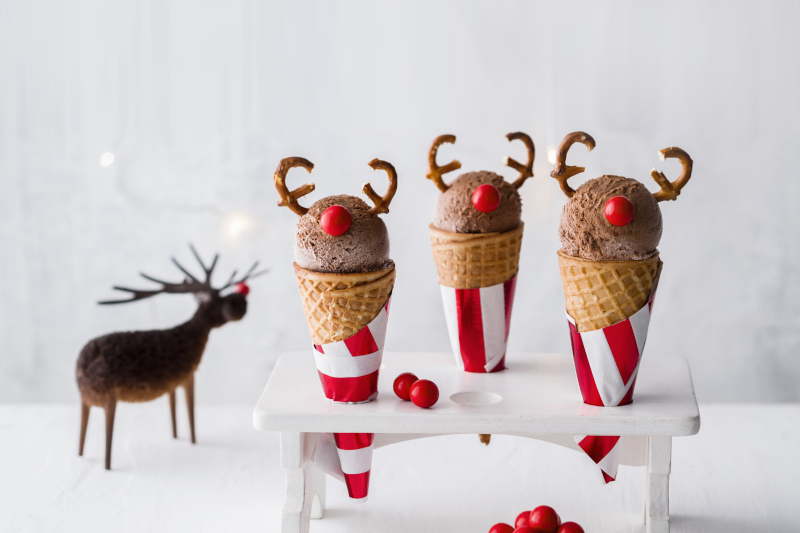 festive ice cream