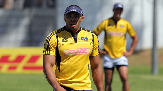 Bryan Habana training