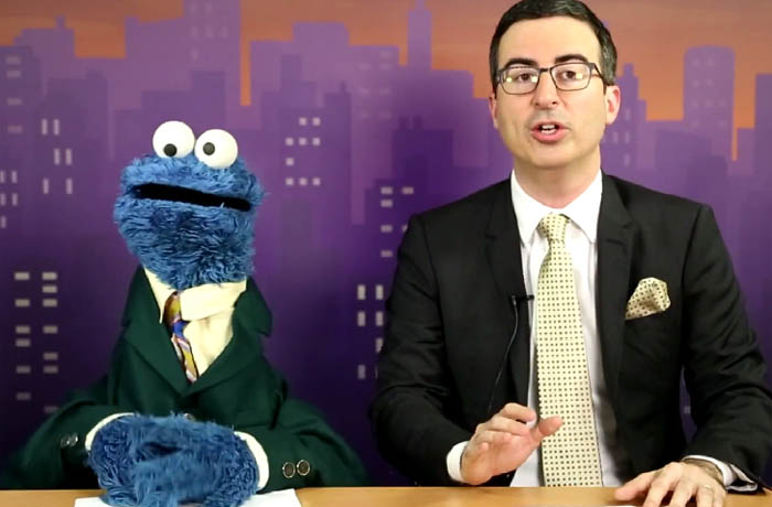 Cookie Monster John Oliver