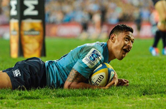 Israel Folau Waratahs