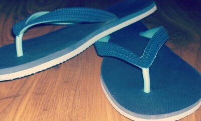 MRP Colourblock flip flops 1