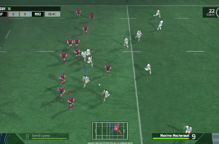 Rugby 15 gameplay