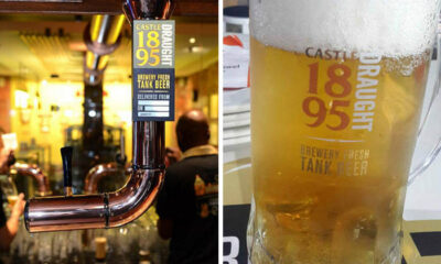 Castle Draught 1895 tank beer