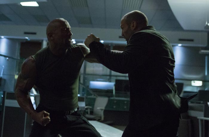 The Rock vs Statham