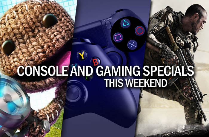 Console and gaming specials this weekend