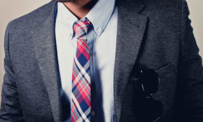 Suit jacket header