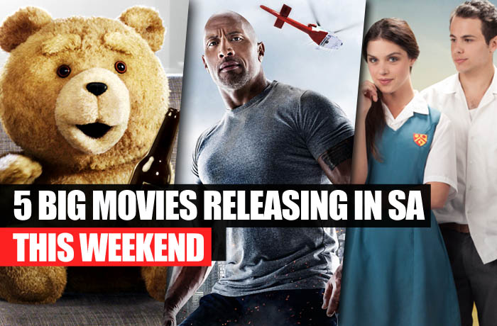 5 big movies releasing in SA this weekend