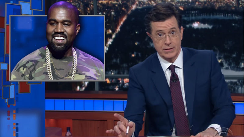 Stephen Colbert Kanye