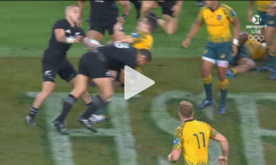 All Blacks Wallabies tackle