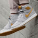 The Air Jordan Retro 1 Flyknit Wolf Grey