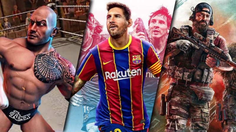 WWE Battlegrounds PES 2021 Ghost Recon Breakpoint Red Patriot